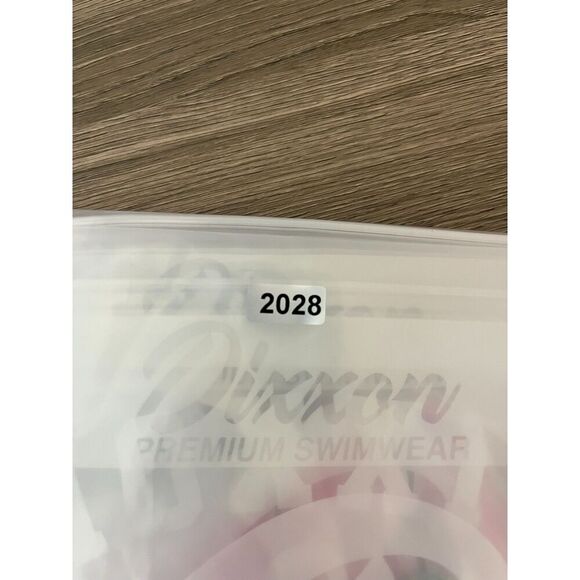 Dixxon Flannel Co Serape Striped Pink Bikini Two Piece Swimsuit Women's S NWT - Picture 8 of 8